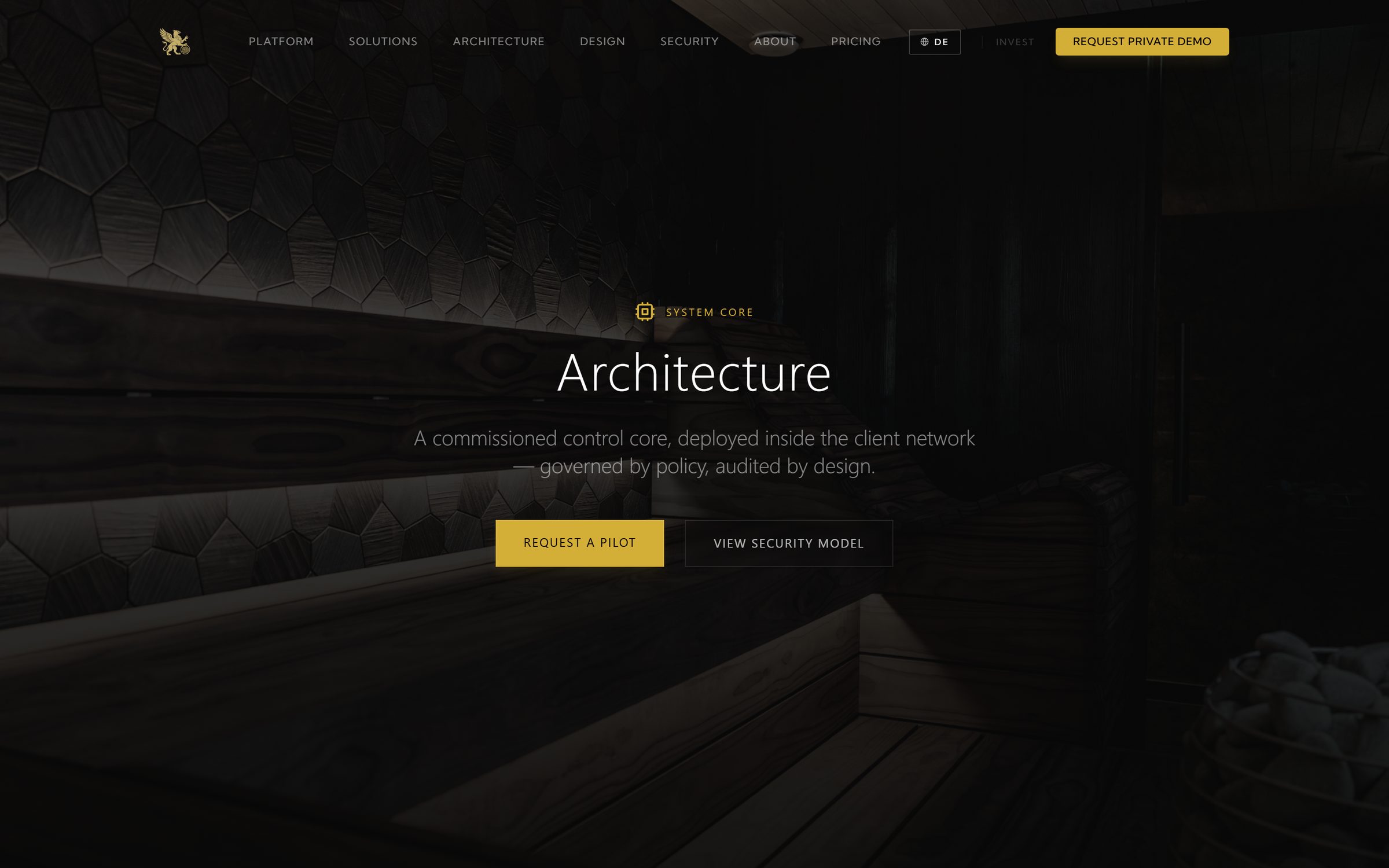 voerynth.de architecture page